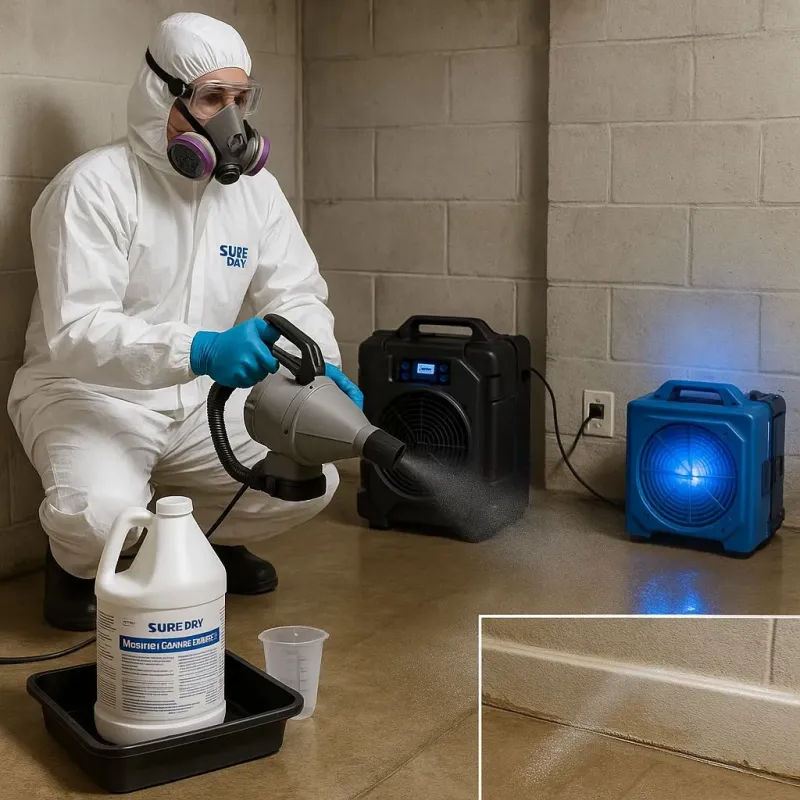 Sanitization and Odor Removal process in Union, OH