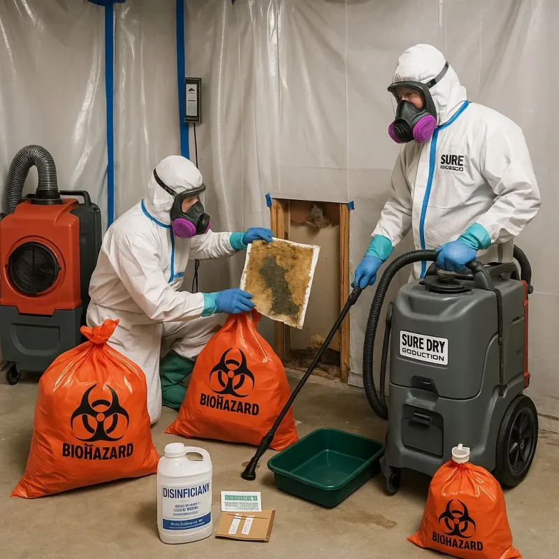 Contaminated Water Handling Protocols process in Union, OH